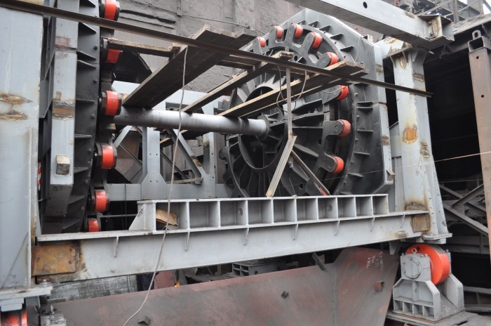 Тулачермет: На агломашине №1 ведутся монтажные работы.